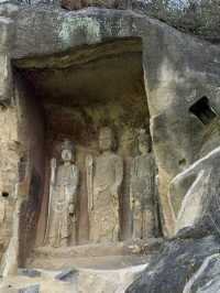 Thousand Buddha Cliff in Guangyuan, Sichuan