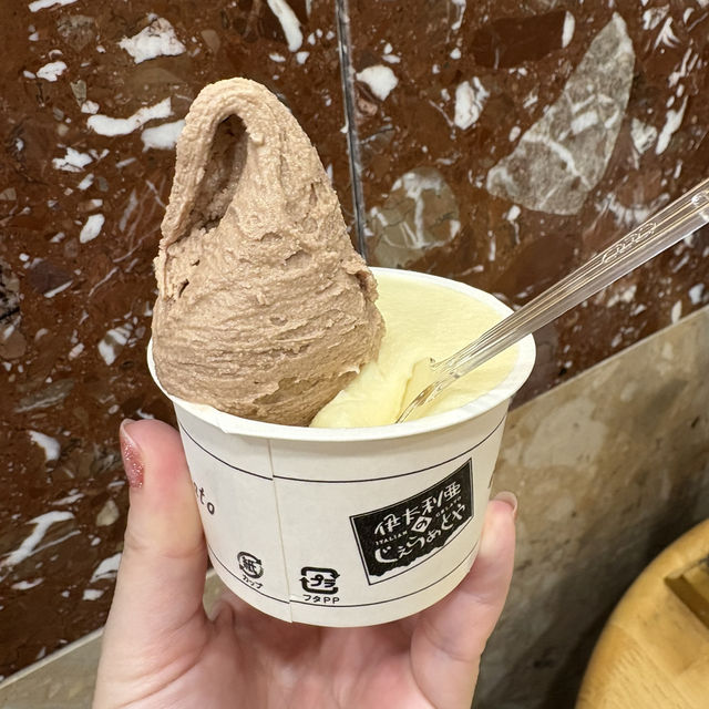 【神奈川🎡】横浜駅の百名店のジェラート屋さん🍦