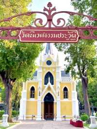 ข้ามแม่น้ำ...สู่วัดสไตล์โกธิก วัดนิเวศธรรมประวัติฯ
