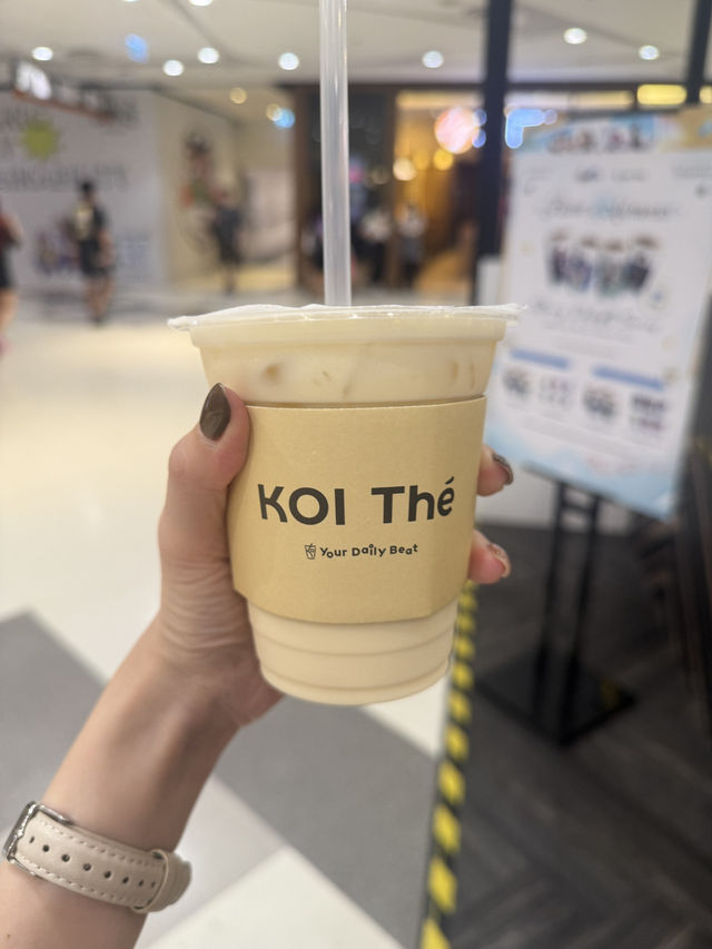 มาลองชานมอู่หลงหอมละมุนจาก KOI Thé