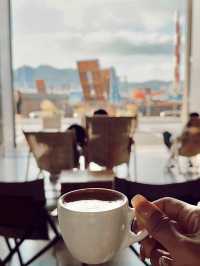 ☕️ 釜山超CHILL碼頭咖啡店🌅