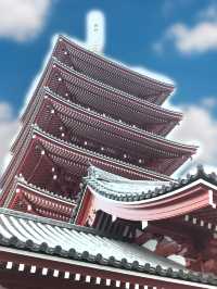 【東京　浅草寺と伝法院庭園、にぎわう寺町を歩く】