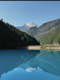 Jiuzhaigou for the first time. 🩵