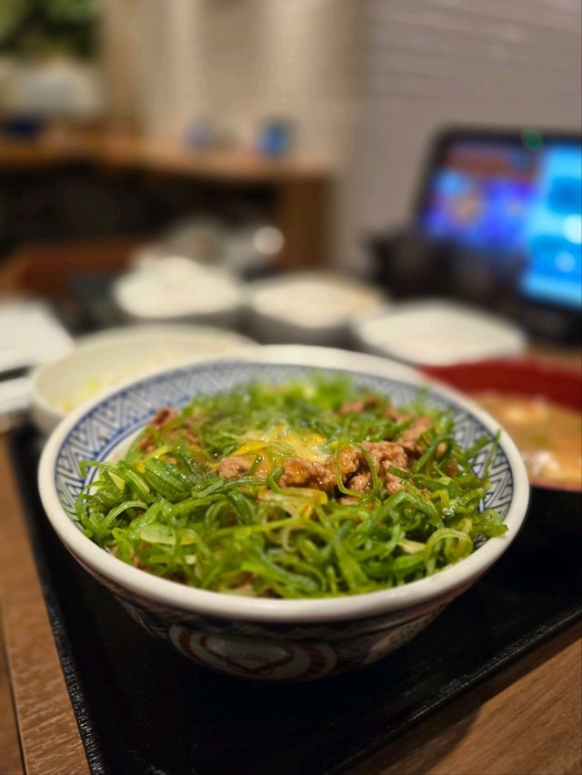 해외여행 후쿠오카 규동 맛집 Yoshinoya Tenjin