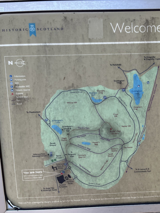 亞瑟王座 arthur’s seat 