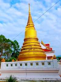 มาชมความงดงามของเจดีย์กลางน้ำที่วัดไผ่ล้อมกัน