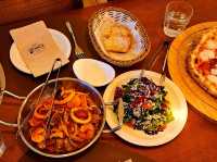 I came to Daehak-ro to enjoy nice Italian food, and so I did