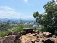 Jinmianshan Scissor Rock Hike Was Short Steep and Kinda Epic