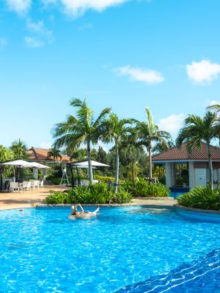 Relax and unwind at the official hotel of Jungleia in Okinawa.