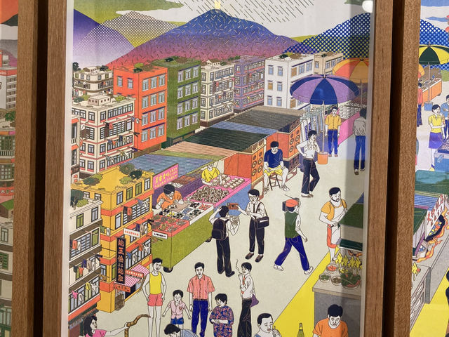 西九藝術遊走展覽館夜景🎨  