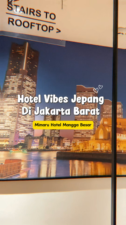 Pengalaman nginep disini seru sih design kamarnya kaya kamar-kamar jepang. Terus pas check in dikasih es krim gratis 2.

Ada 7 lantai dan punya rooftop yang tiap malem ada karaoke bareng atau DJ. Menu breakfastnya lumayanlah. 
Oh ya kemarin aku mau minjem setrika tapi ngga ada jadinya di setrikain gratis untuk 2 potong baju. Kalau lebih satu bajunya 10rb.

Dibawah hotel ini juga ada restonya yaa

#Mimaruhotelmanggabesar #Jakartabarat #Staycationjakarta 