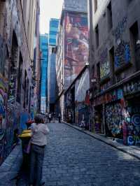 メルボルンのアートといえば、Hoiser Lane🎨