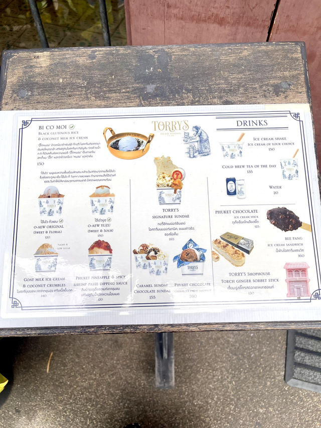 Torry's icecream ย่านเมืองเก่าภูเก็ต🍨🍧 Torry's icecream ย่านเมืองเก่าภูเก็ต🍨🍧