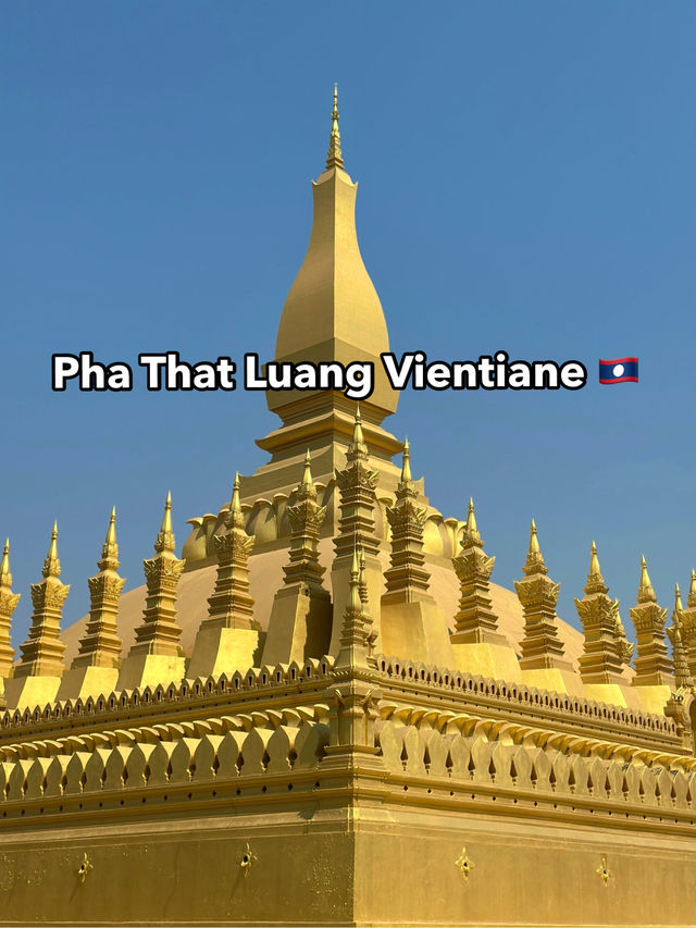 Pha That Luang Vientiane, Laos 🇱🇦 