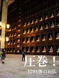 日本一の大仏と1281体の石仏に圧倒されます！