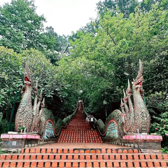 Between Earth and Heaven: The Stairway That Leads to Chiang Mai’s Sacred Crown 