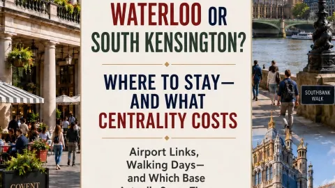 London First-Timer Stay Planner: Covent Garden, Waterloo—or South Kensington? — traveler post in Waterloo