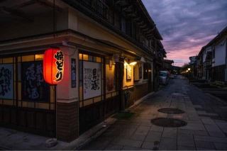 Hida: The evening holds a completely different charm from the daytime.