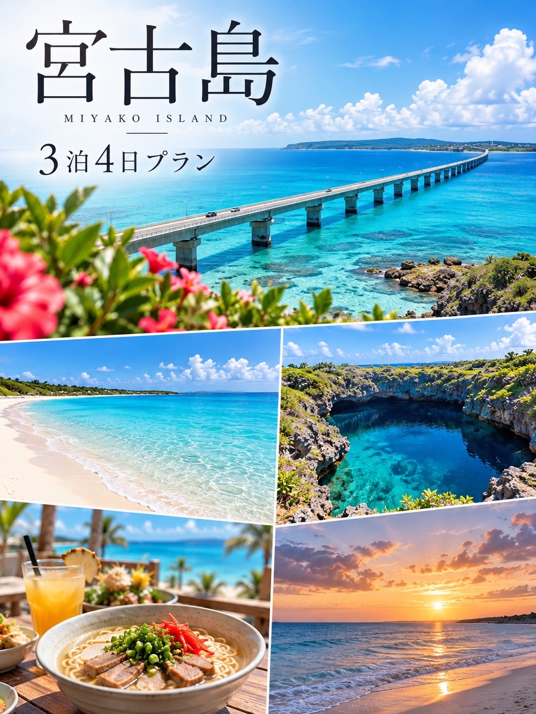 3 Nights and 4 Days in Miyako Island: The Ultimate "Miyako Blue" Itinerary