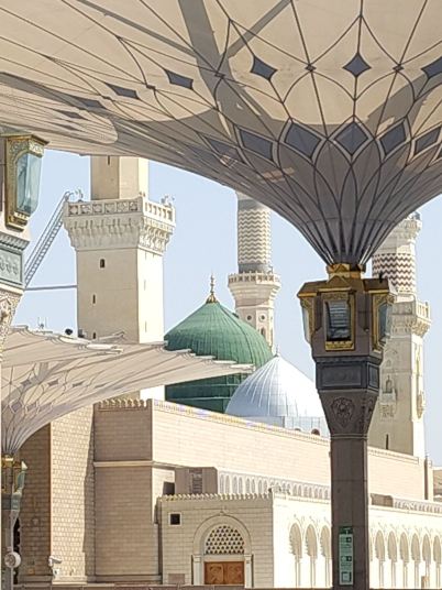 The eternal blessings is Madina. 
The solution to every sadness is Madina. 