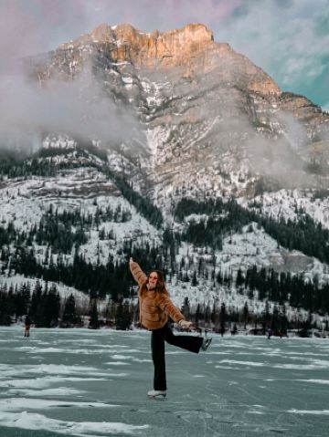 캐나다에서 가장 경치 좋은 아이스 링크
