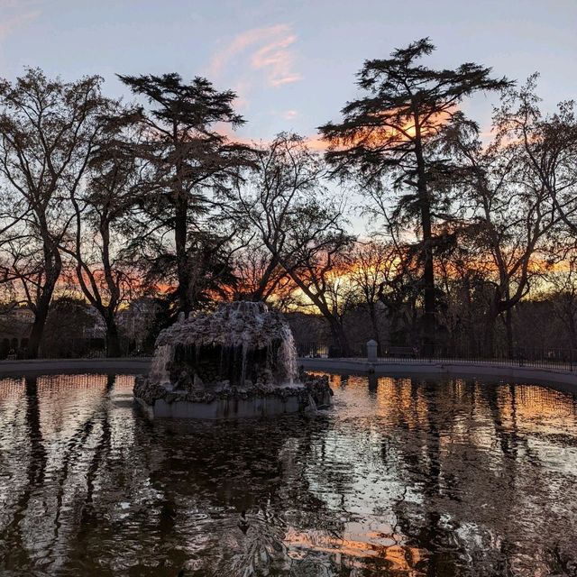 The most beautiful park in Madrid