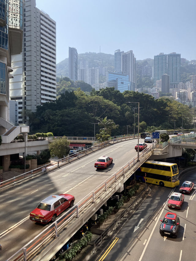 Hike from Wanchai 88 to Victoria Peak and walk down to Soho for vintage shops