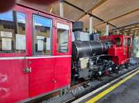 Taking Austria's steepest cog railway