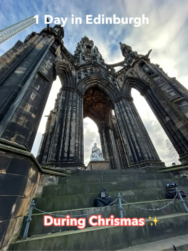 1 Day in Edinburgh during the Christmas season ❄️☃️