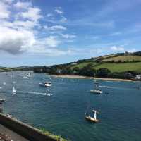 Travelling along the south coast of England 