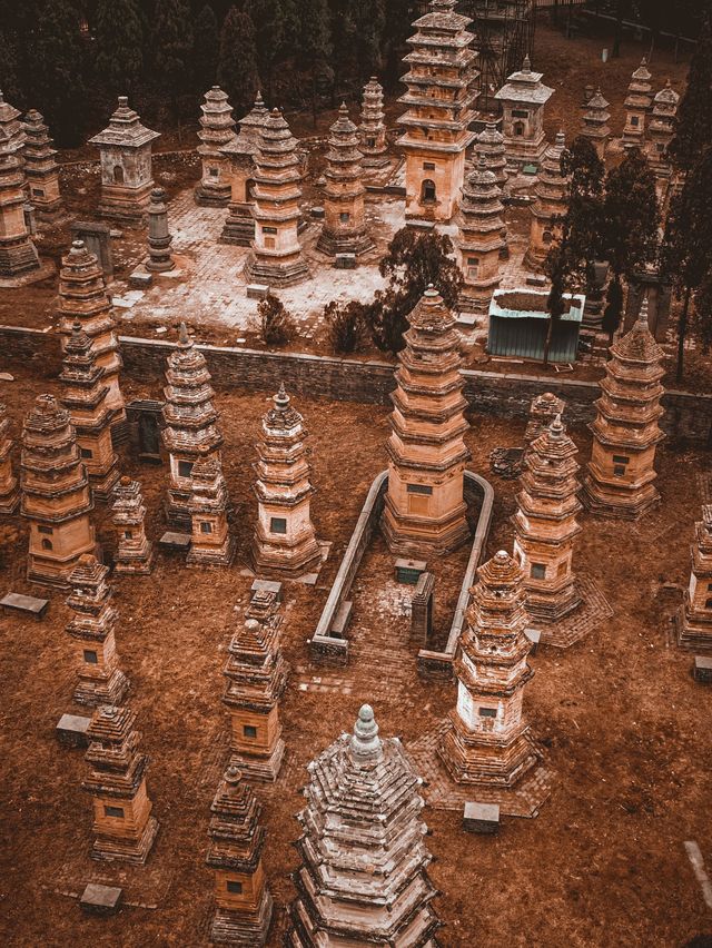 Amazing Pagoda Forest in Shaolin Temple 