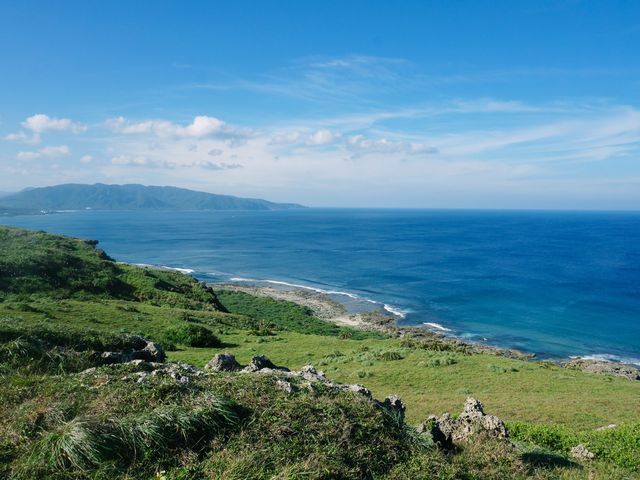 在墾丁龍磐公園擁抱無敵海景