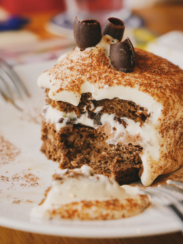 This is the most delicious tiramisu I have ever eaten this year