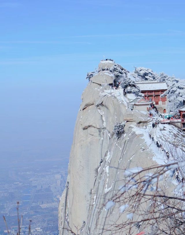 華山免門票啦，快衝啊，這潑天的富貴一定要接住