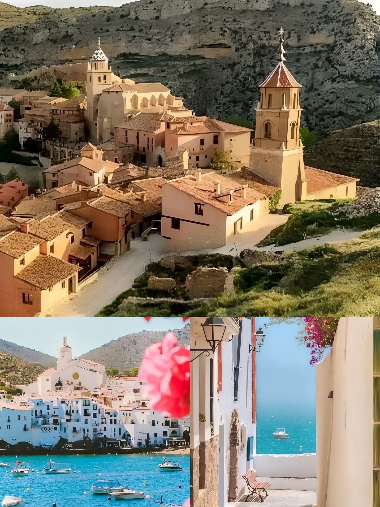 Spain💐9 dream towns that are comparable to the fairy tale world ||| Miracle towns in Spain