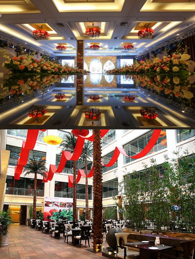 淄博華美達酒店，如同青花瓷安靜卻不奢華