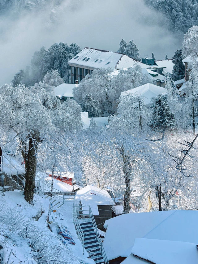 南國雪鄉——江西廬山，南方看雪的天花板！