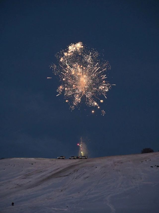 北京跨年周邊3日｜烏蘭布統雪原穿越+煙花篝火