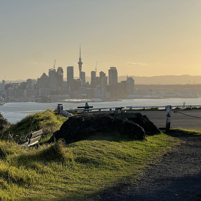 Dormant volcanoes and city views in Auckland!