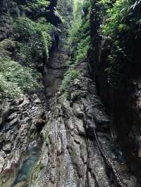 湖南湘西坐龍峽中南第一奇峽