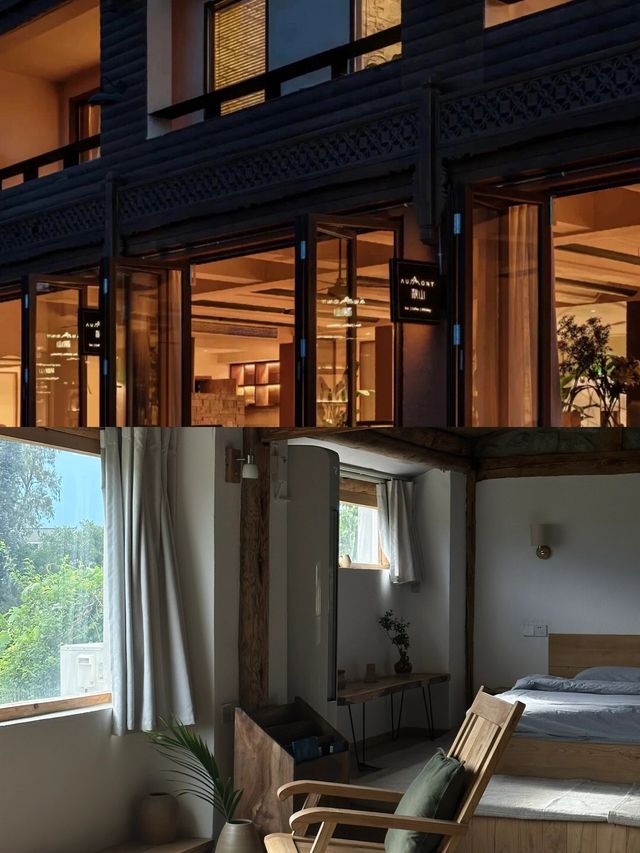 泸沽湖畔的中古風酒店，氛圍感直接拉滿||秋山無雲