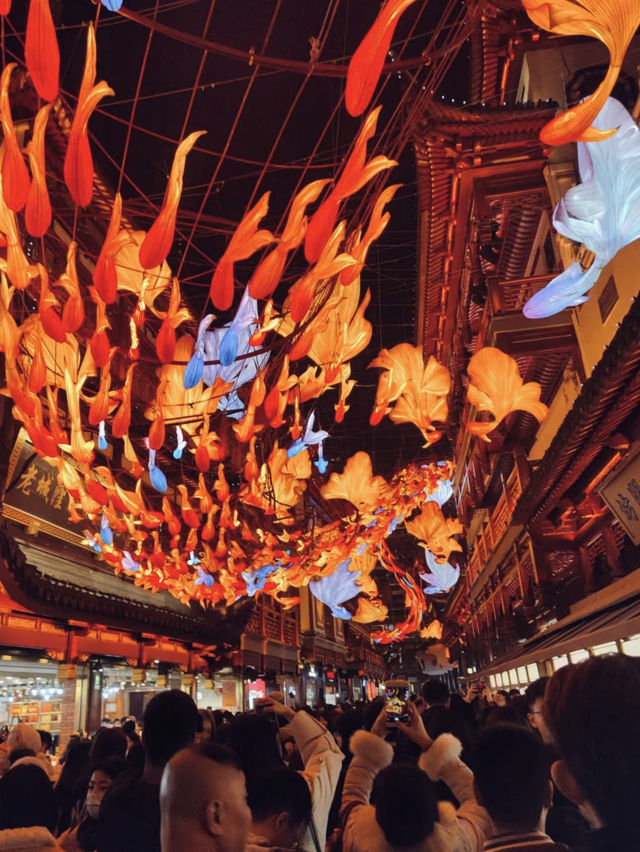 上海豫園燈會霸屏了！！……不愧是上海…