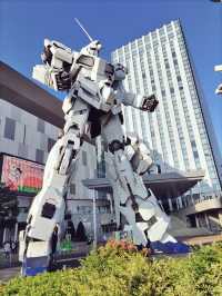 東京台場，必打卡獨角獸機動戰士！