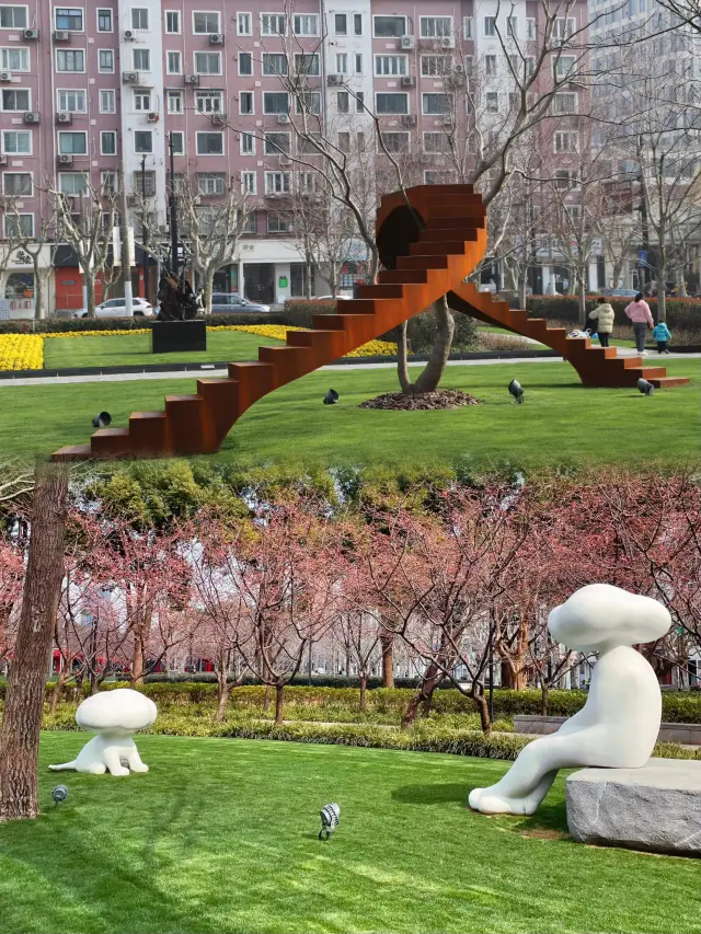 4월 상하이｜정안 조각 공원에 꼭 가보세요