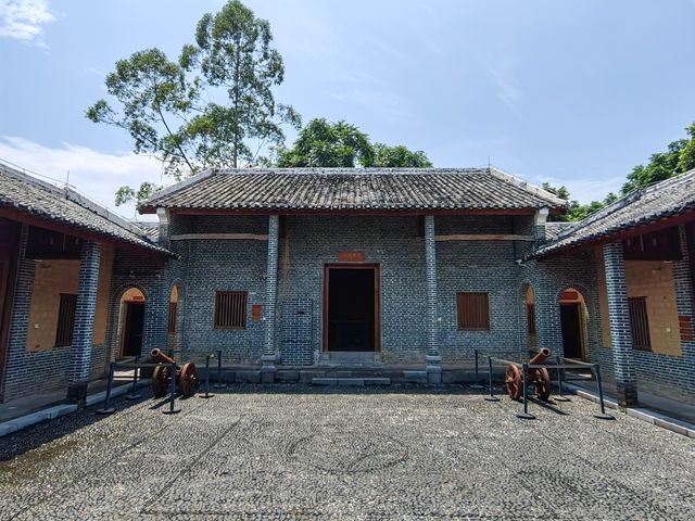 廣西桂平金田村韋昌輝故居。
