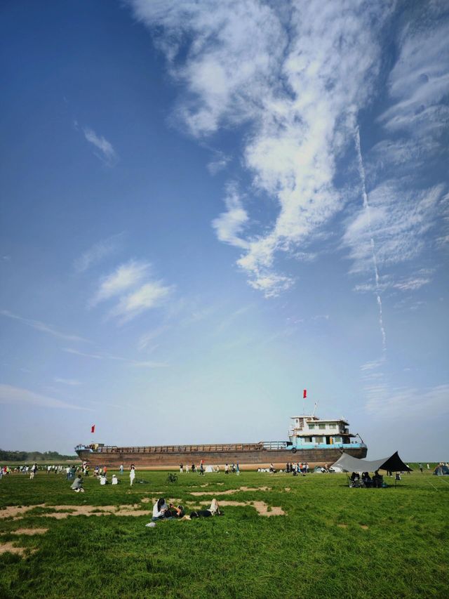 江西翻陽湖大草原 | 浪漫的草海和草浪。