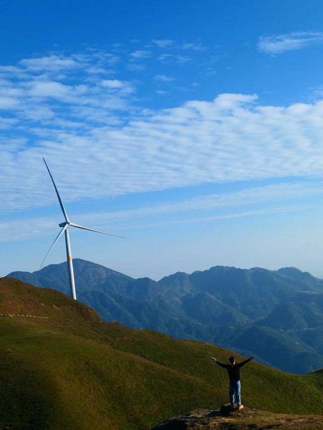 《廣西小眾露營地——北流四勝頂，邂逅自然之美》。