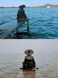 我在池州，平天湖。
