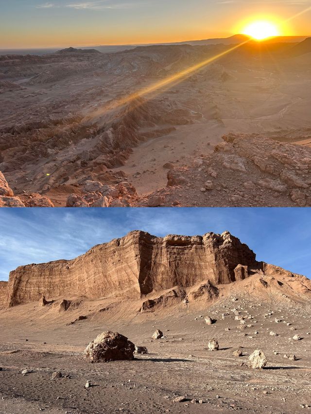 地球上最接近火星的地方｜智利阿塔卡馬沙漠。