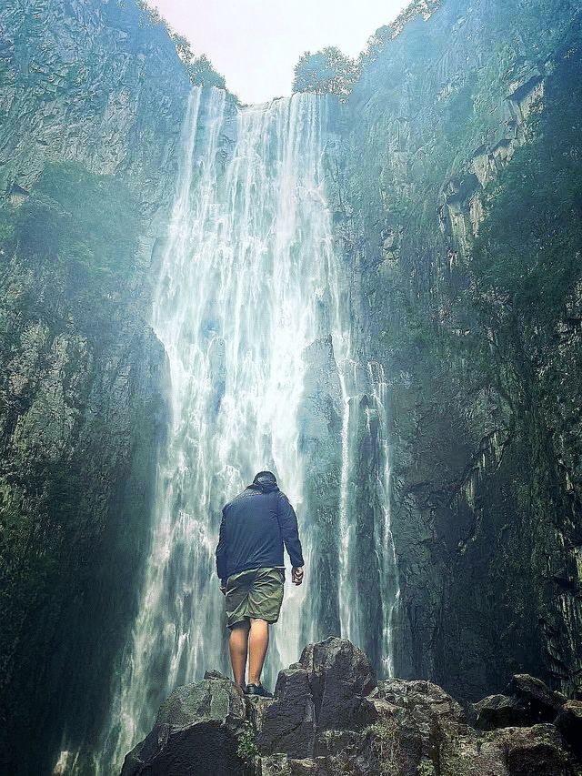 百丈漈之山水有相逢